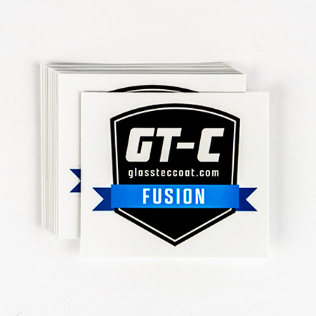 GT-C FUSION 施工ステッカー 10枚セット